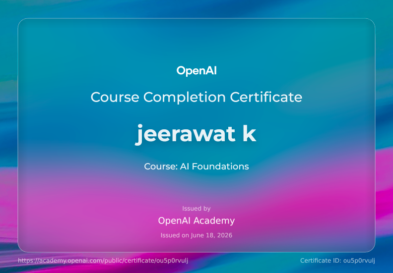 OpenAI Academy — AI Foundations